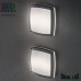 Вуличний світильник/корпус Ideal Lux, настінний/стельовий, алюміній, IP54, сірий, COMETA PL3 ANTRACITE. Італія!